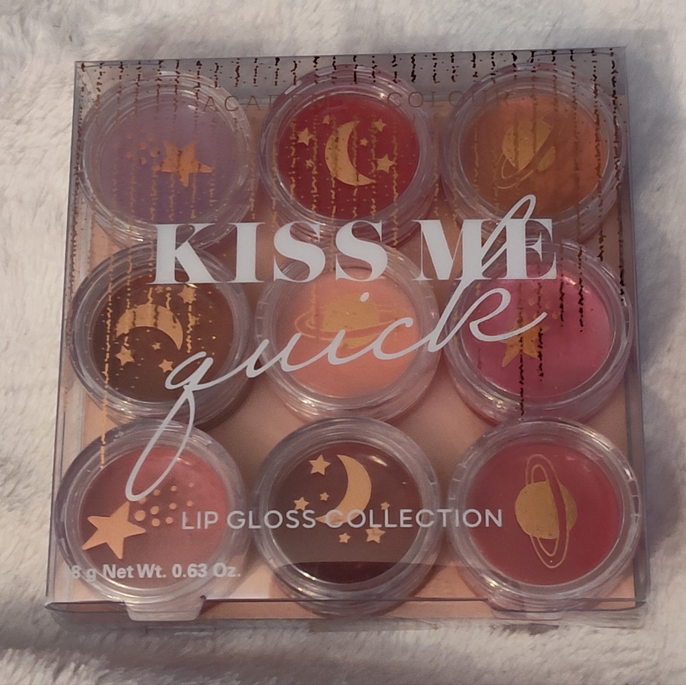 NWT! KISS NE QUICK Lipgloss Collection